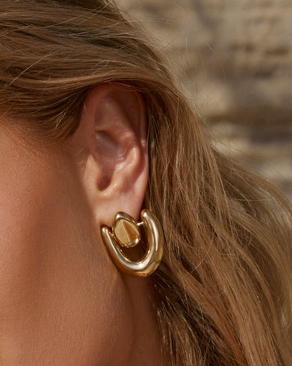 Apollo Gold Earrings