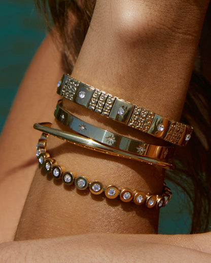 Maeve Gold Bracelet - Stone