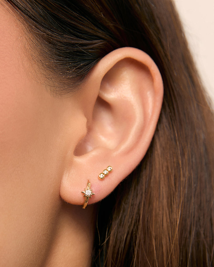 Caitlin Flat Back Single Earring
