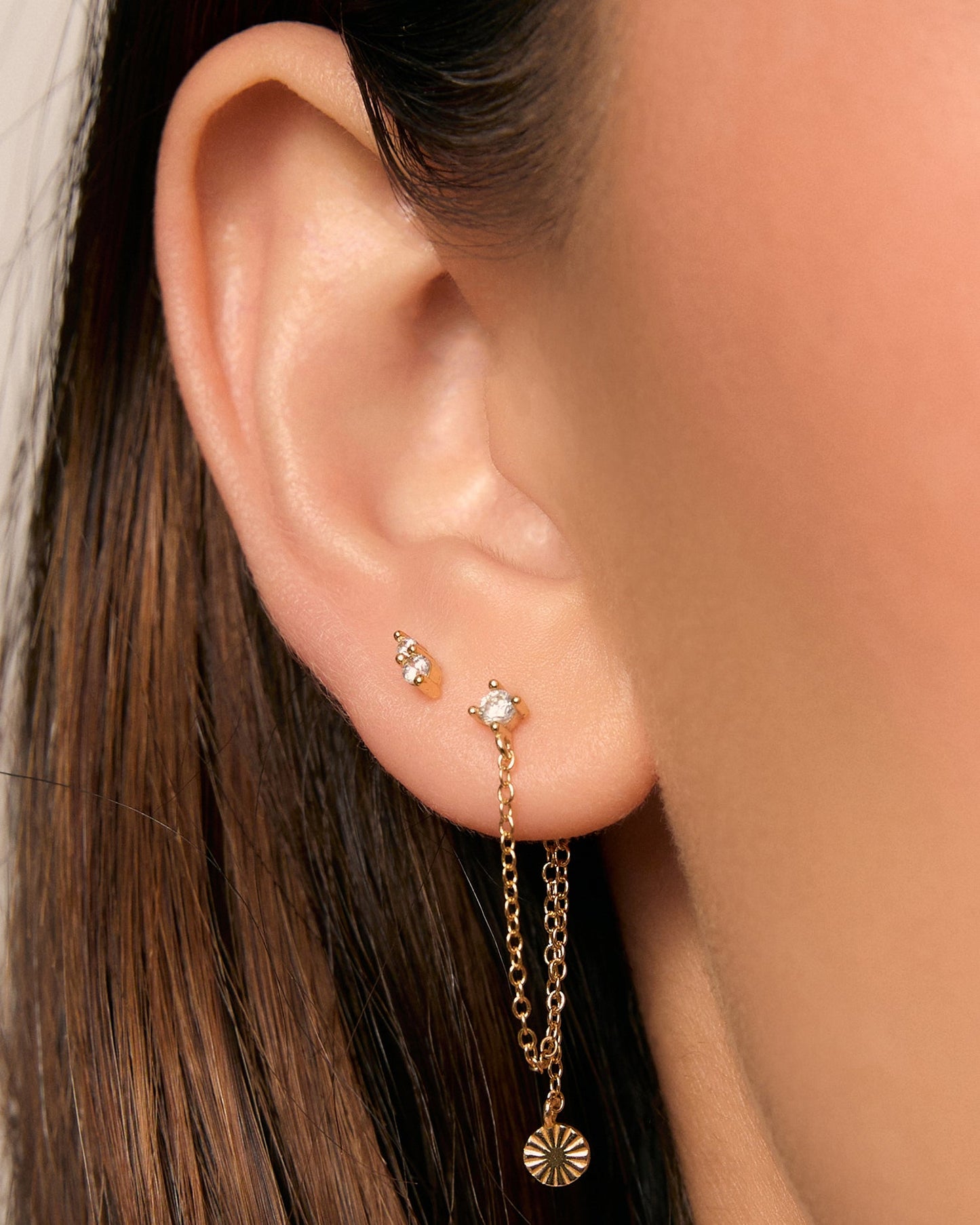Mischa Flat Back Earrings