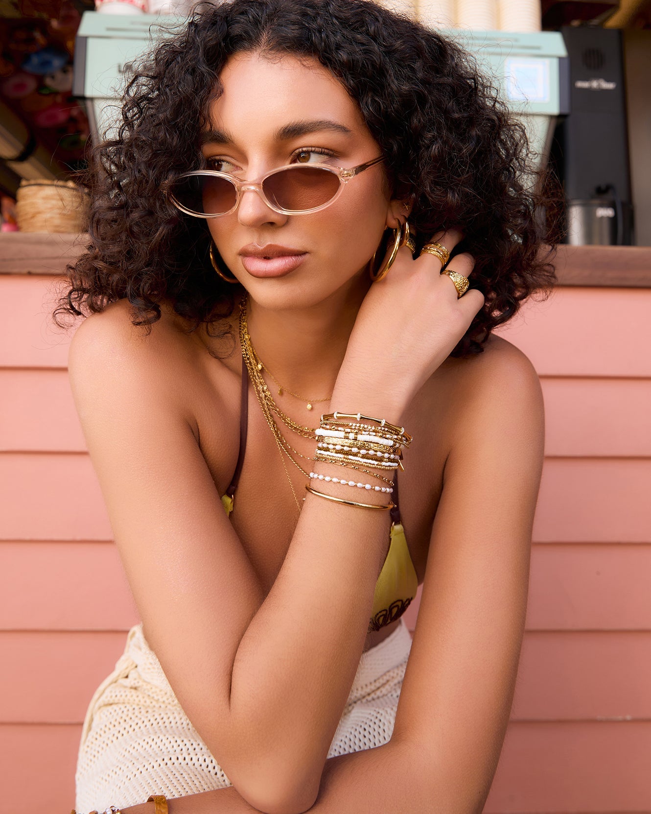 Frankie Sunglasses - Rose