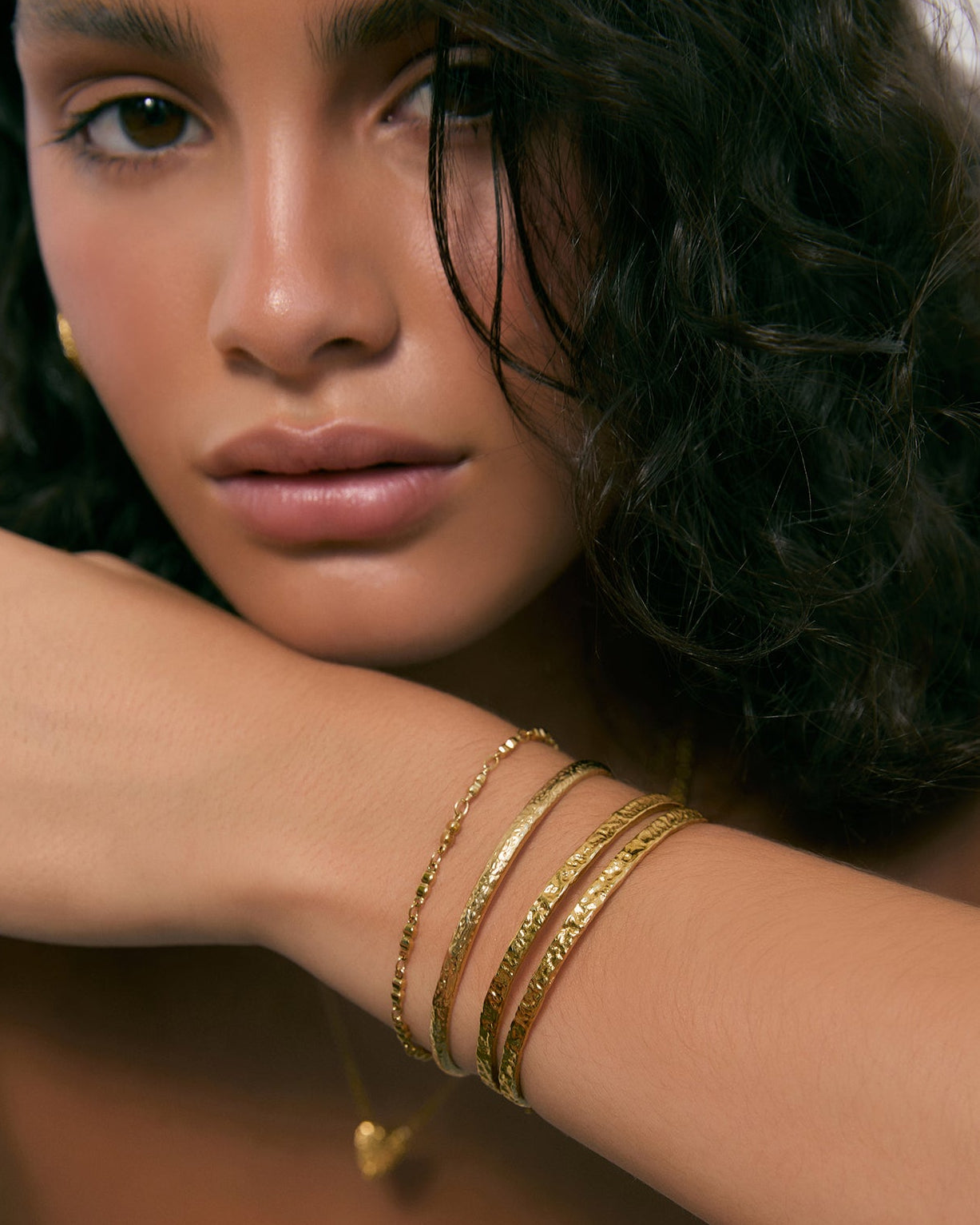 Elodi Gold Cuff Bracelet
