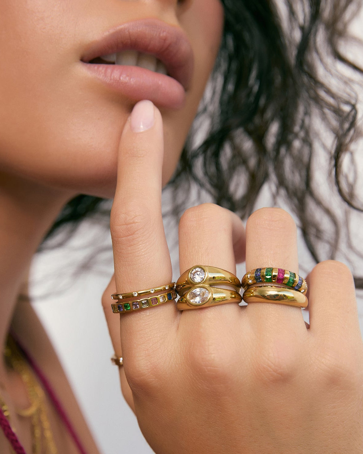 Minnie Gold Ring
