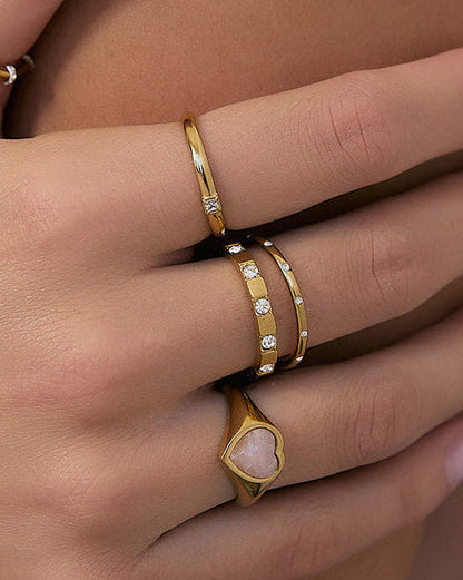 Inca Gold Stacking Ring
