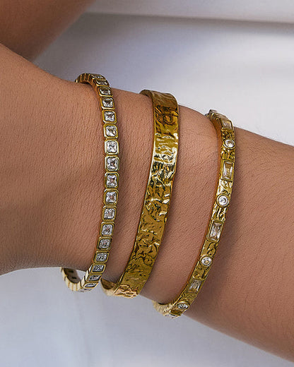 Olivia Gold Cuff Bracelet