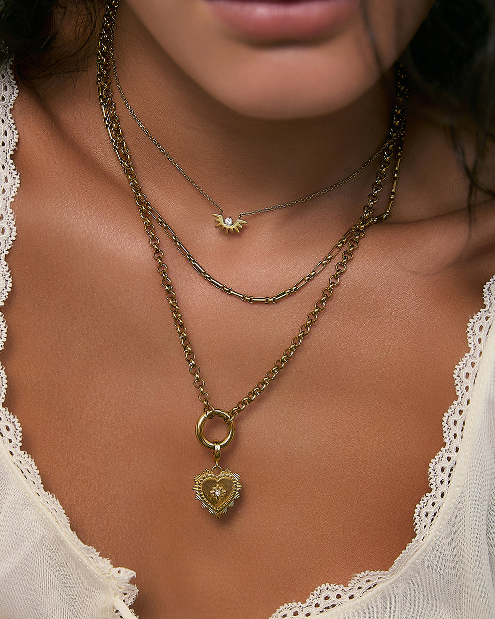 Belle Heart Charm