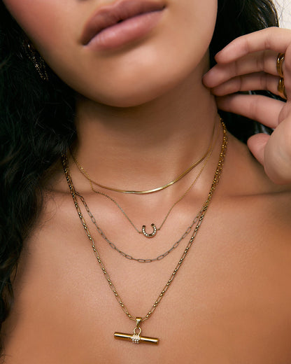 Lucky Horseshoe Necklace