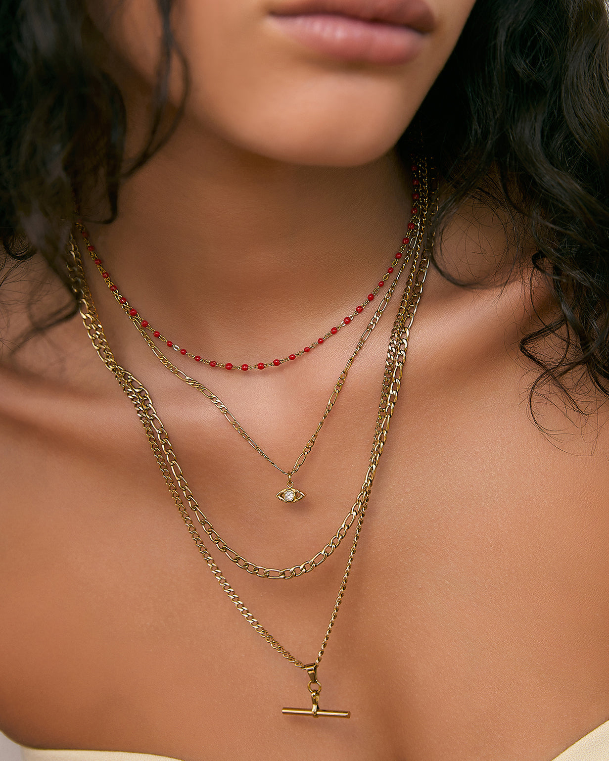 Peggy Necklace - Cherry