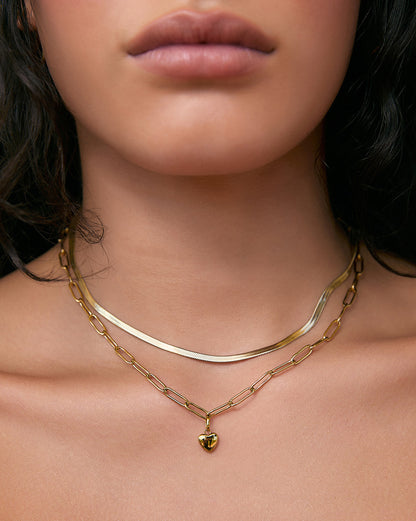 Sweetie Necklace Stack - Gold