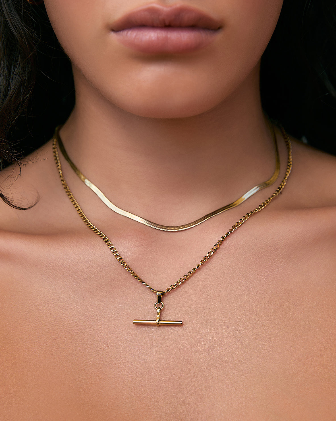 Shayla Necklace Stack - Gold