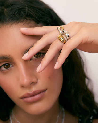 Georgia Ring - Two Tone