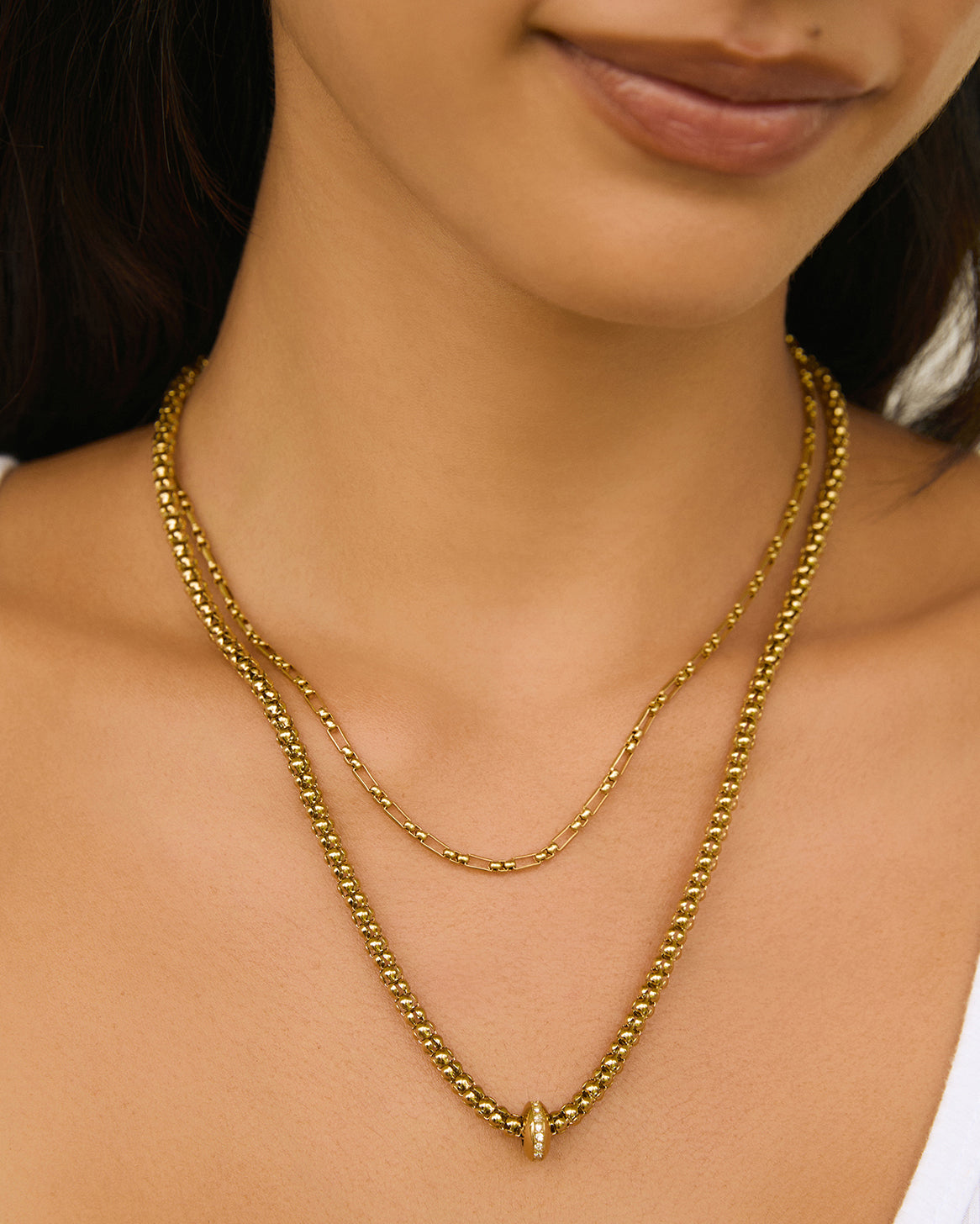 Portia Gold Necklace