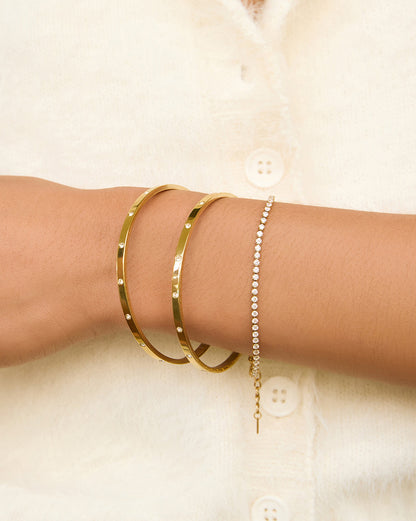 Kelly Gold Bracelet