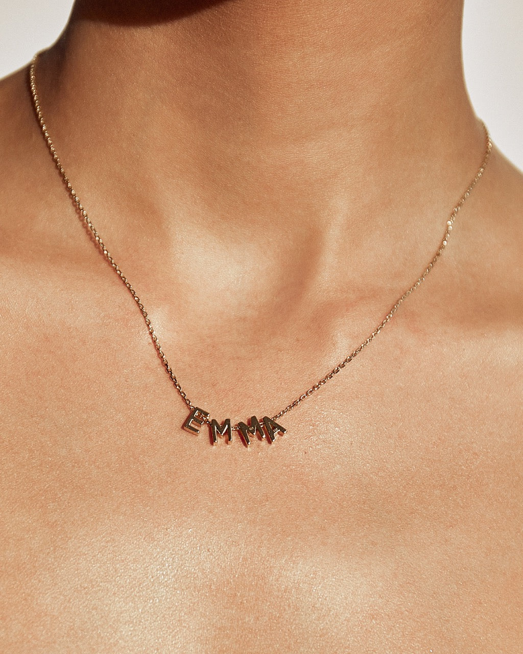 Say My Name Charm Necklace
