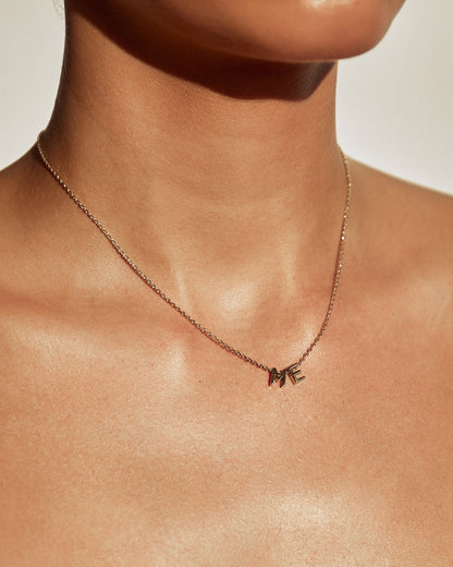 Say My Name Charm Necklace