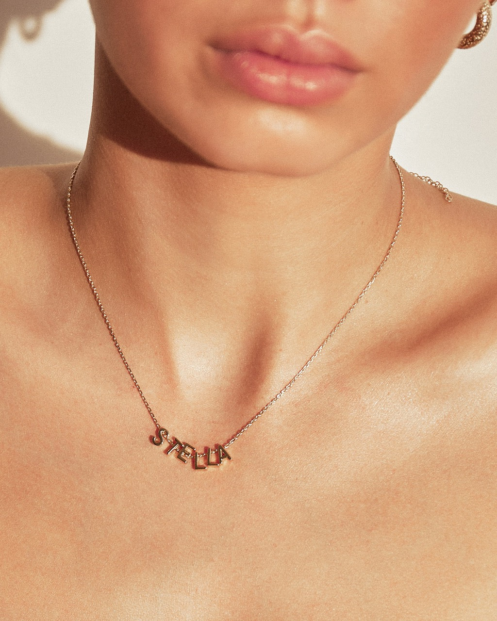 Say My Name Charm Necklace