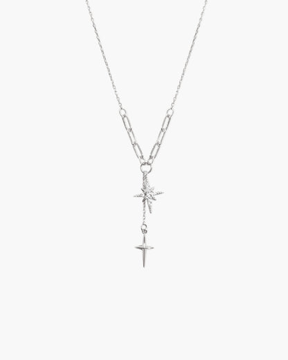 Melissa Silver Star Necklace