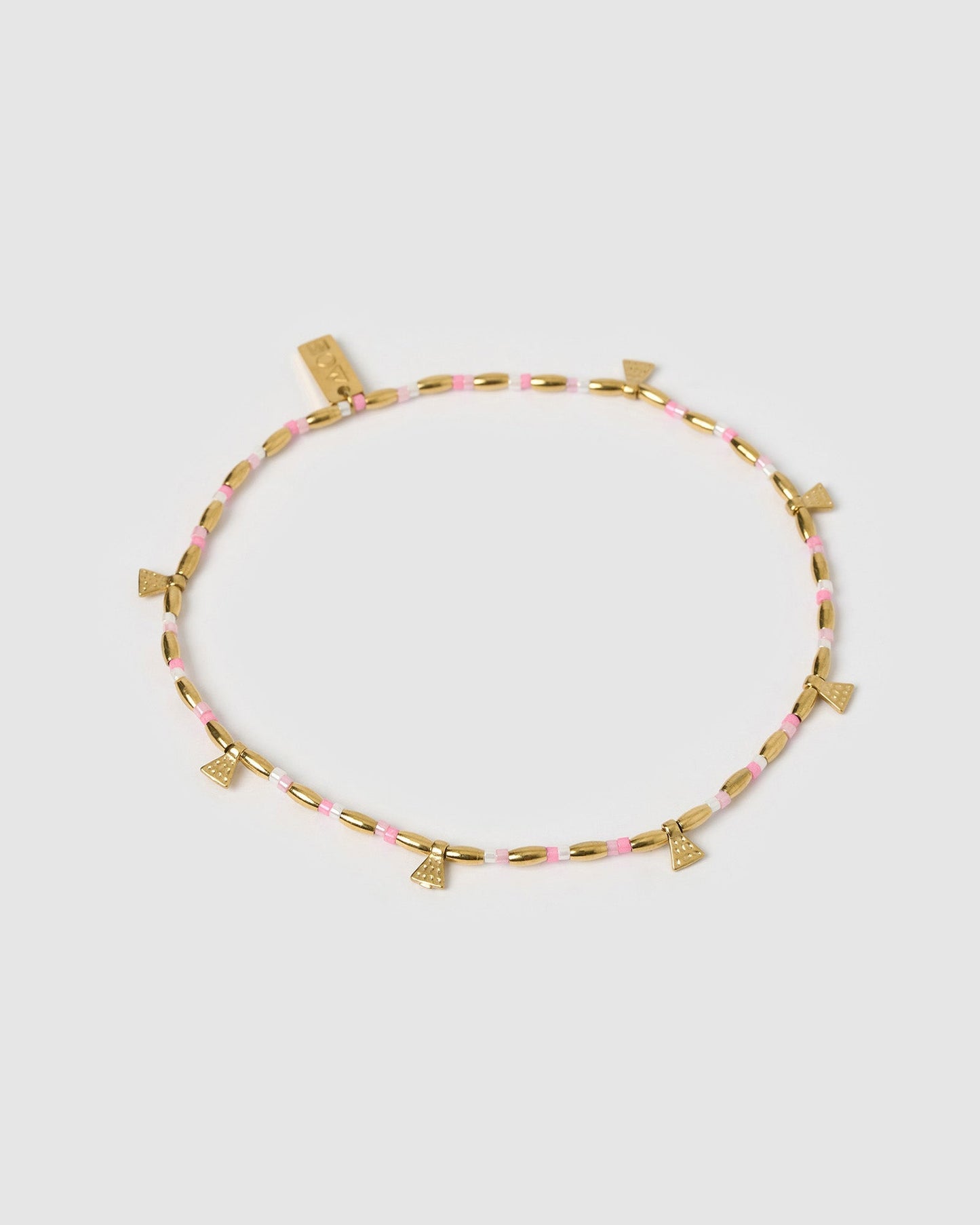 Natalia Gold Anklet - Peony