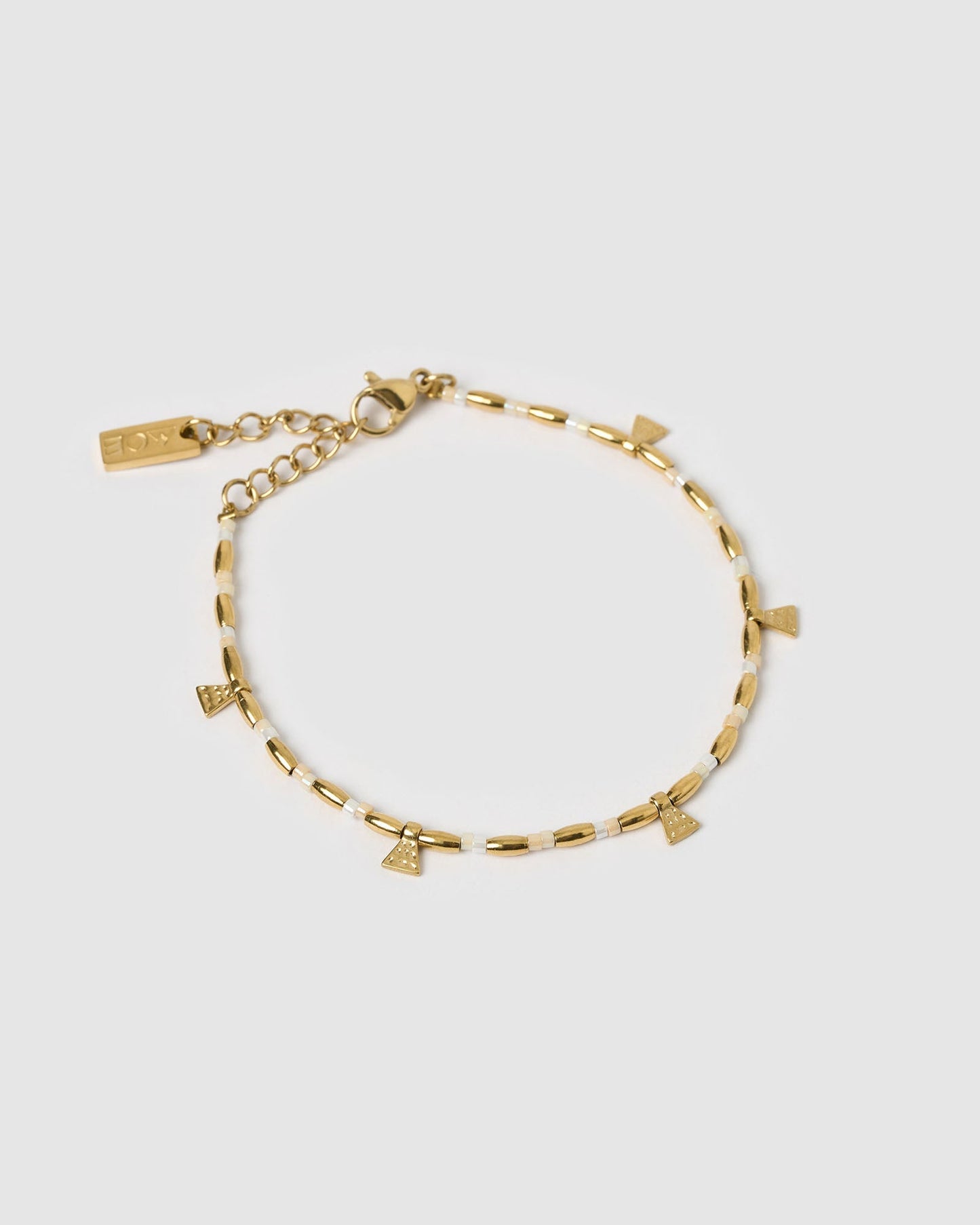 Natalia Gold Bracelet - Vanilla