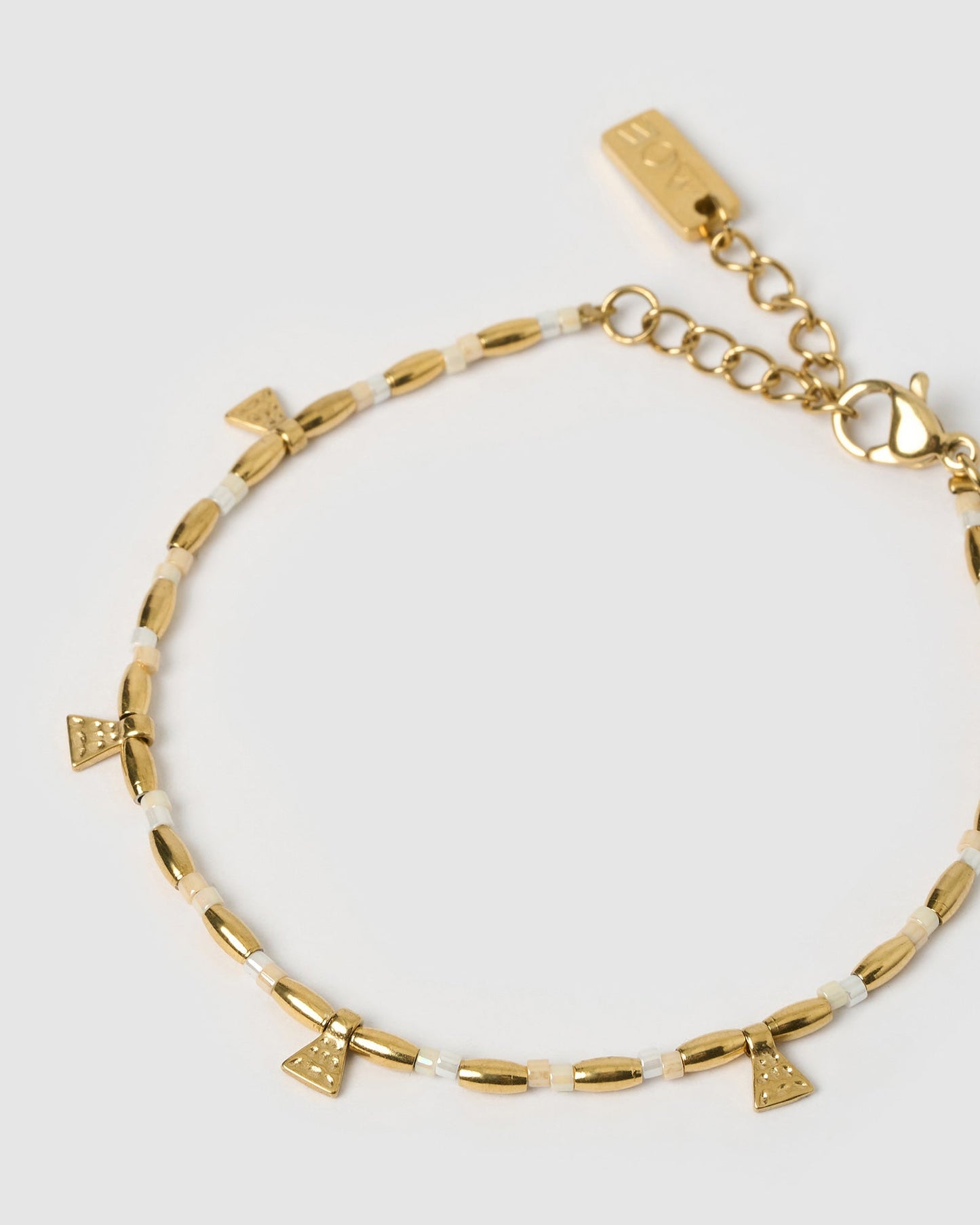 Natalia Gold Bracelet - Vanilla
