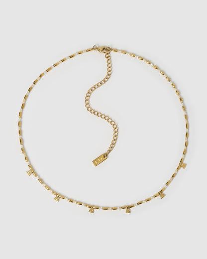 Natalia Gold Necklace - Vanilla