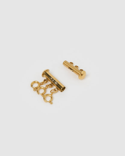 Necklace Stacking Clasp - Gold