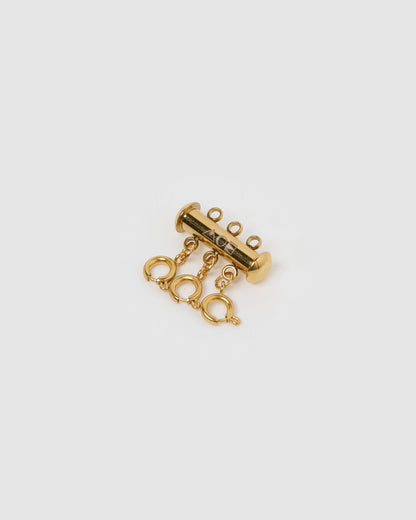 Necklace Stacking Clasp - Gold