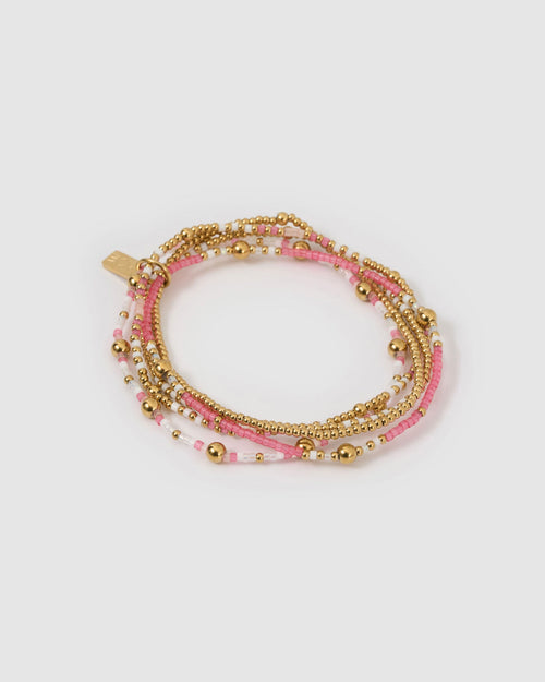 Nellie Bracelet - Bubblegum