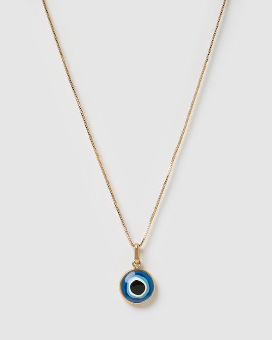 Occhio Gold Charm Necklace