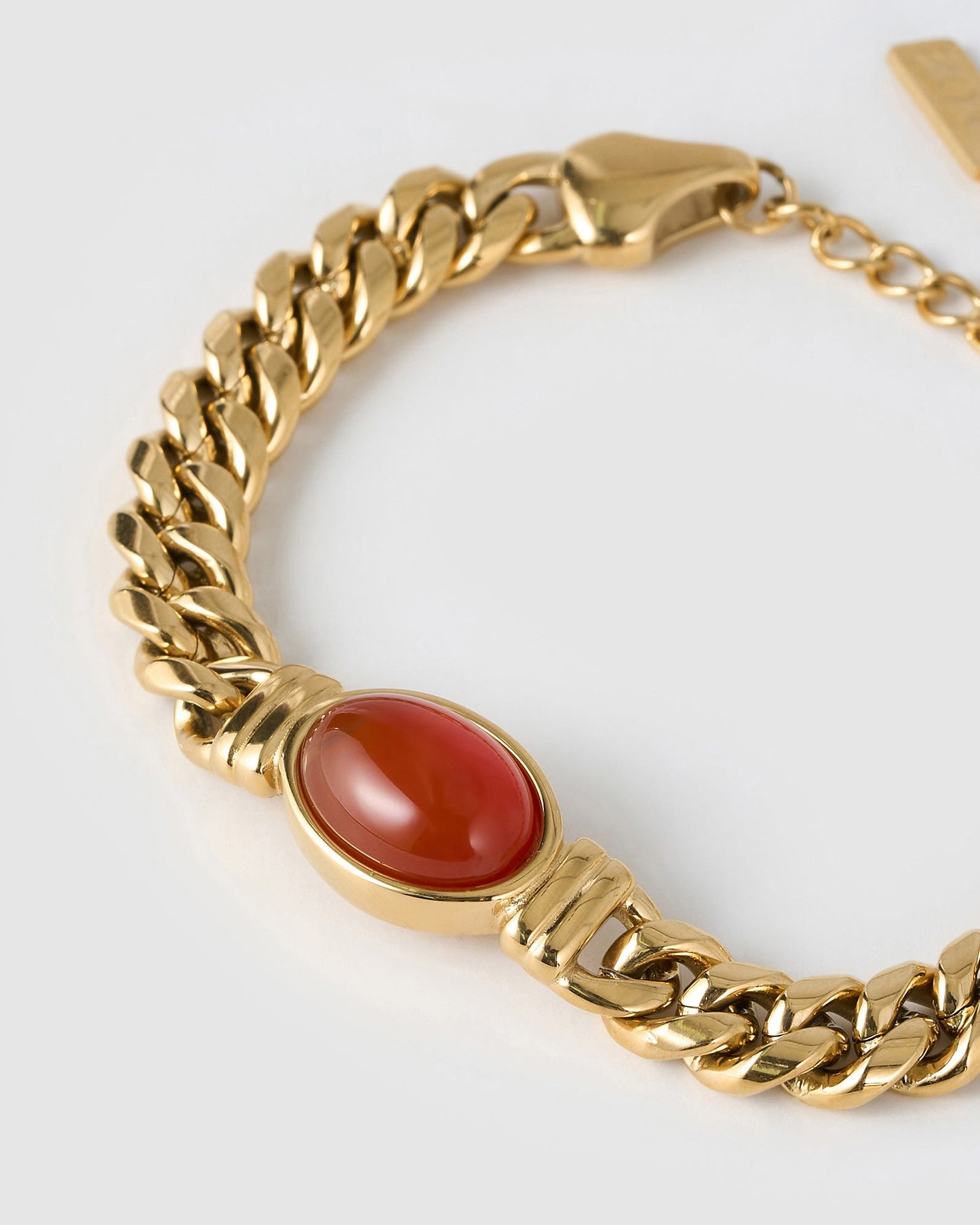 Odette Bracelet - Red Agate