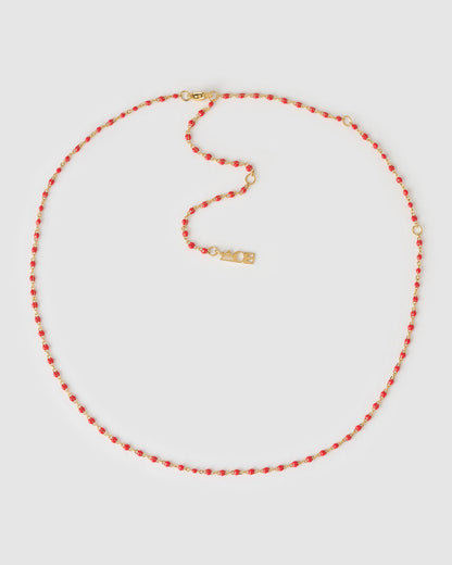 Peggy Necklace - Cherry