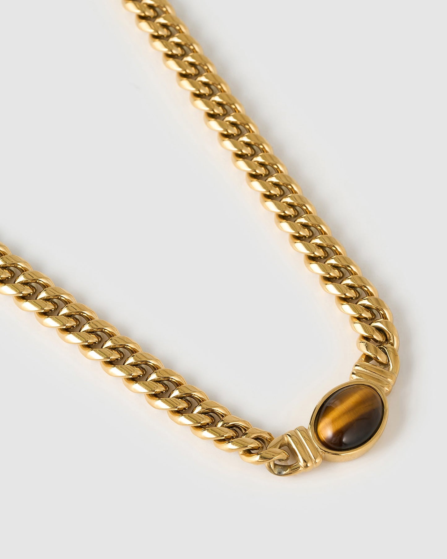 Odette Necklace - Tiger's Eye