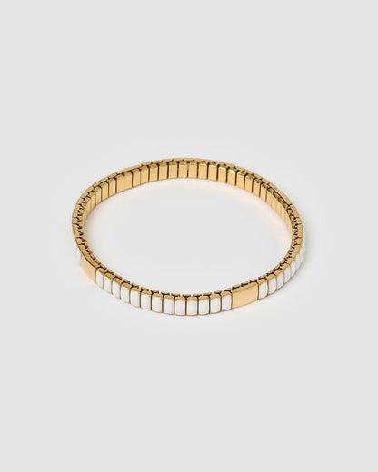 Onyx Bracelet - White