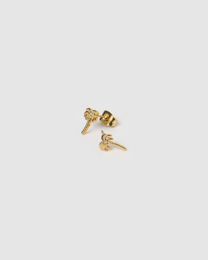 Palm Springs Gold Studs