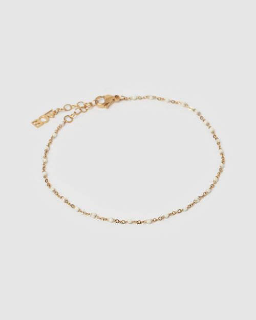 Peggy Anklet - Vanilla