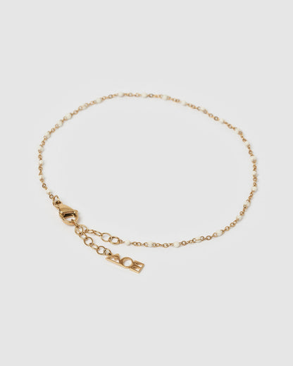 Peggy Anklet - Vanilla
