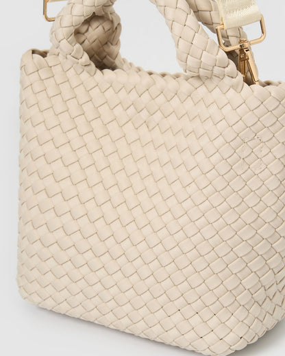 Pippa Hand Bag - Cream
