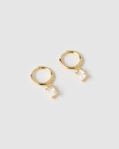 Pip Gold Charm Earrings