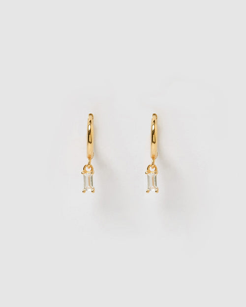 Pip Gold Charm Earrings