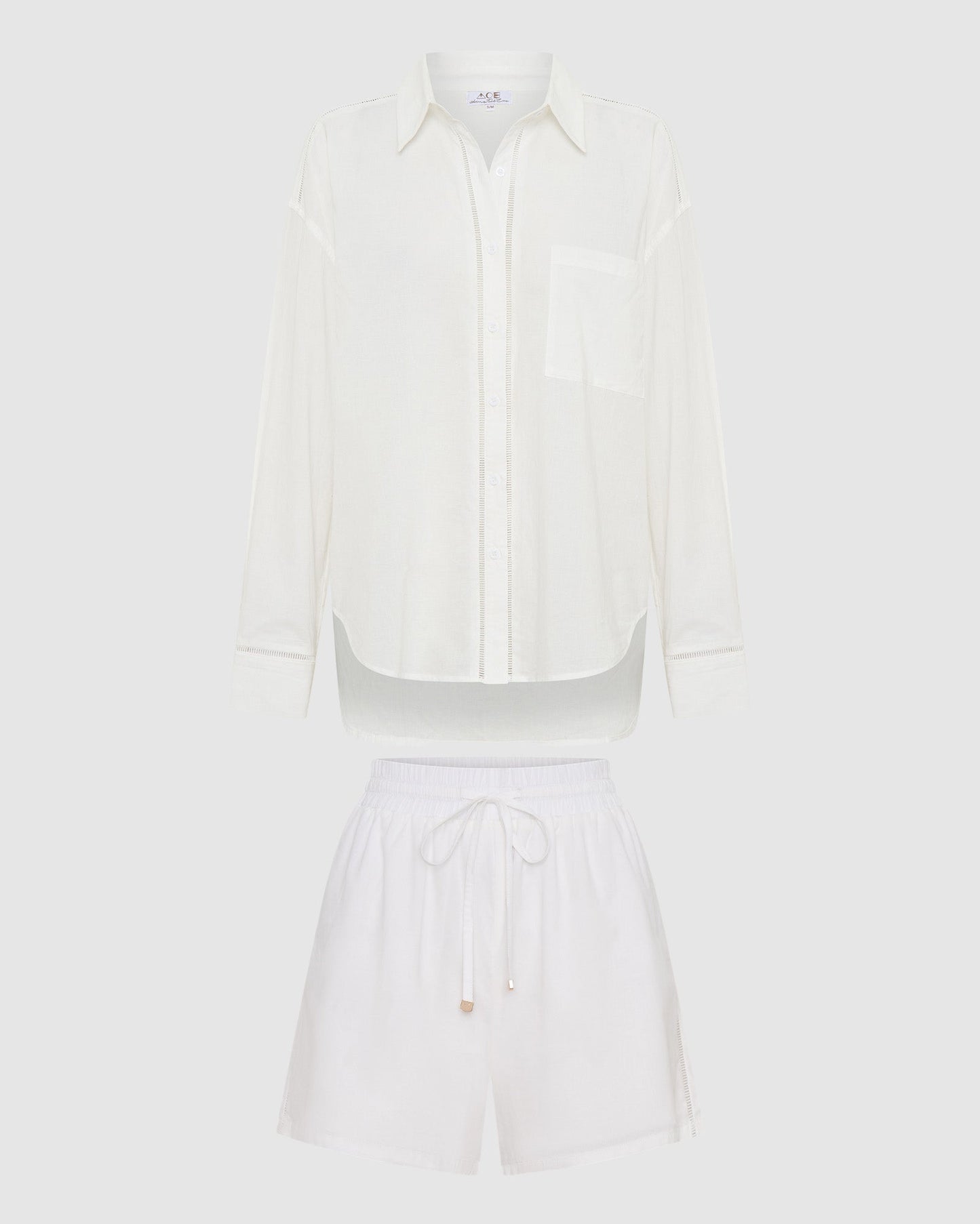 Ponza Shorts Set - White