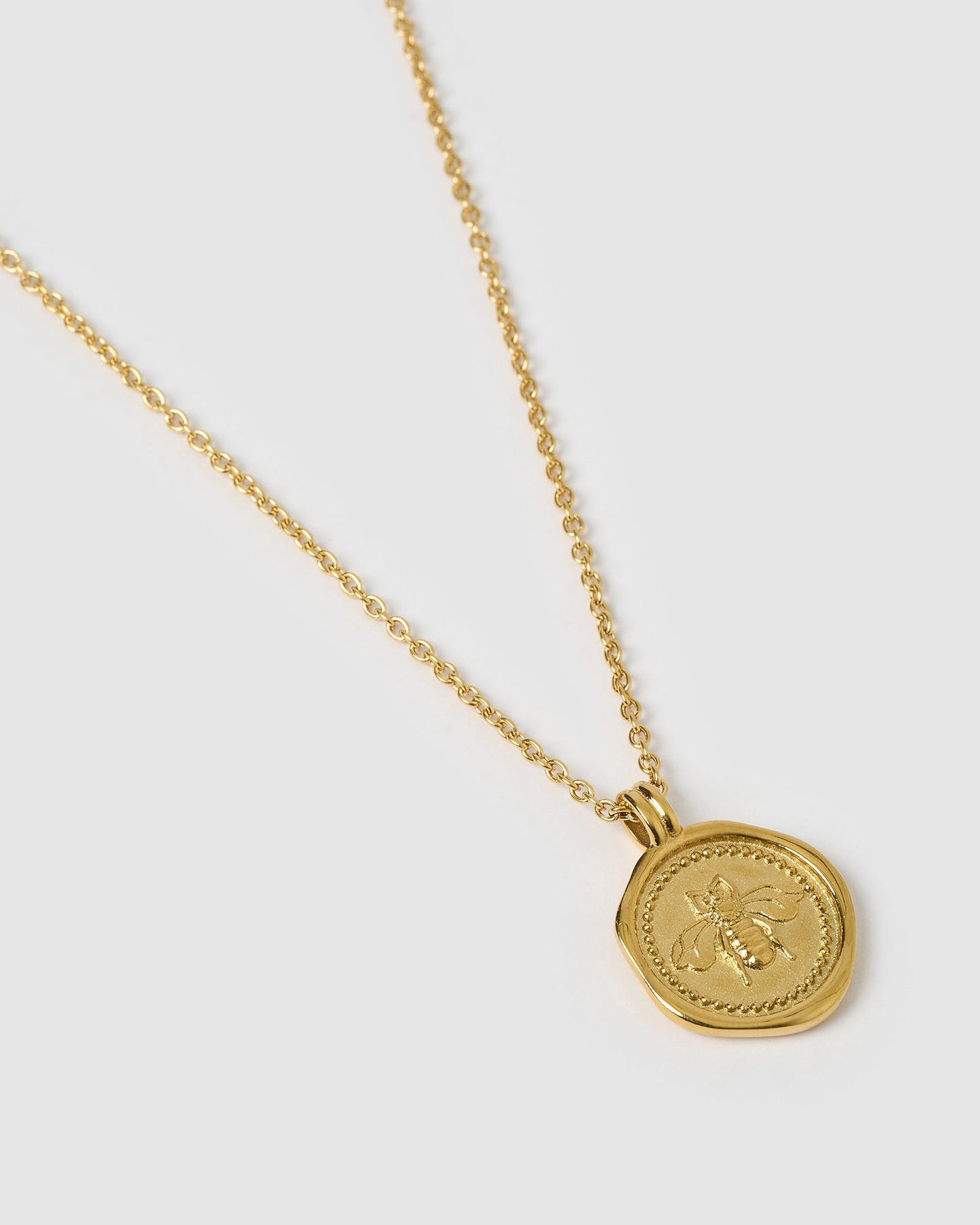 Queen Bee Gold Necklace