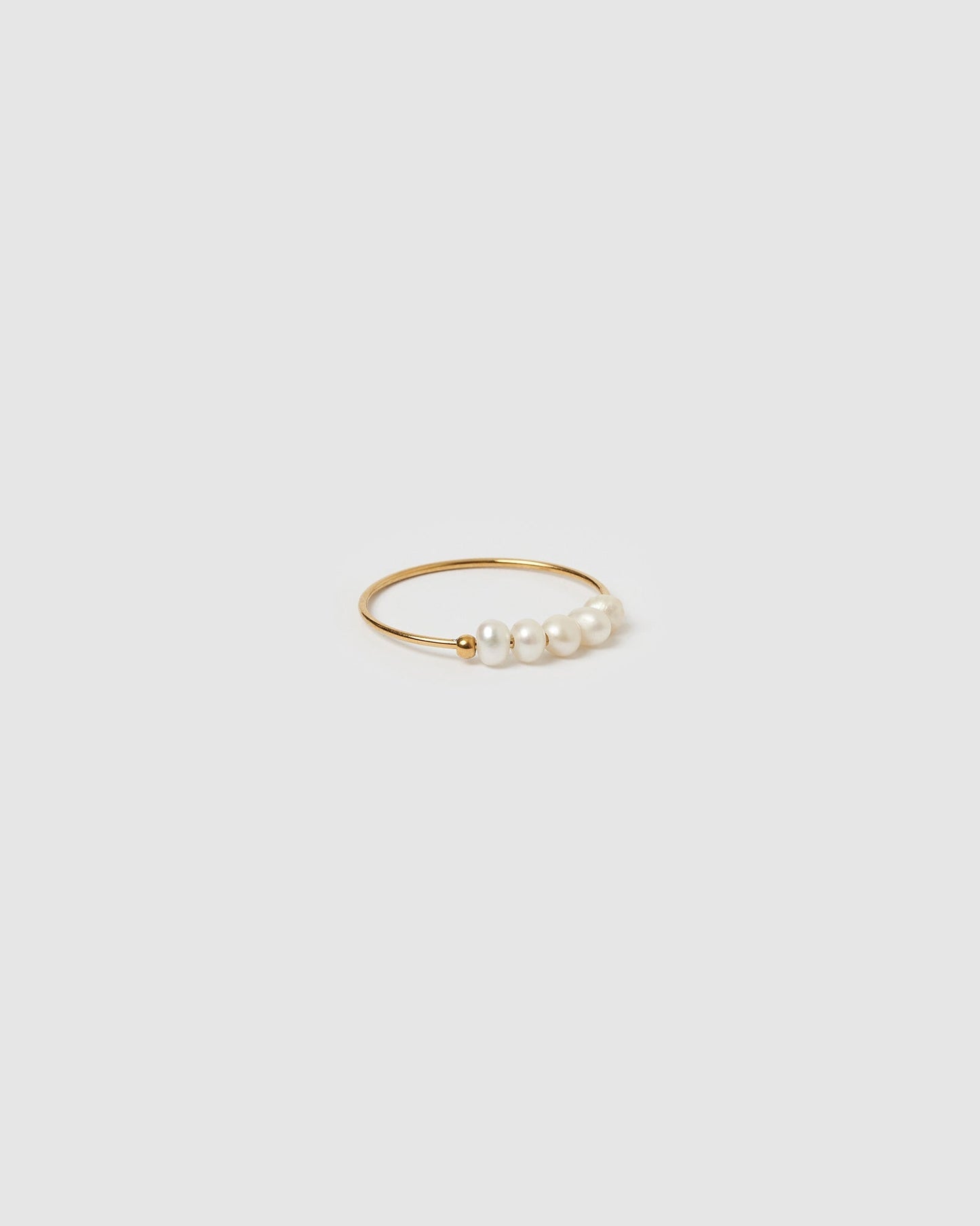 Remi Gold and Pearl Ring