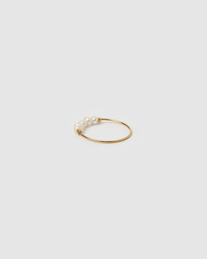 Remi Gold and Pearl Ring