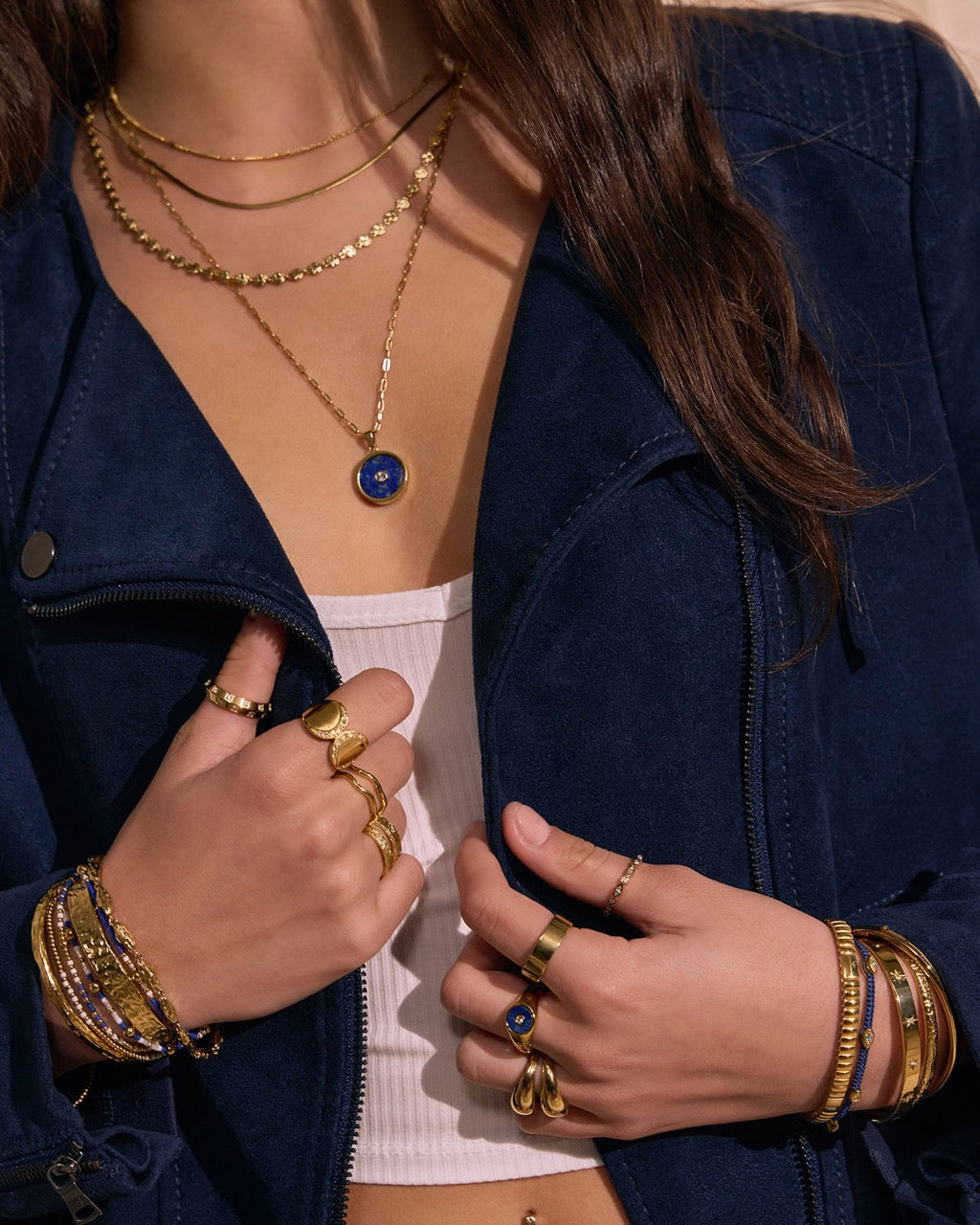 Nellie Bracelet - Navy
