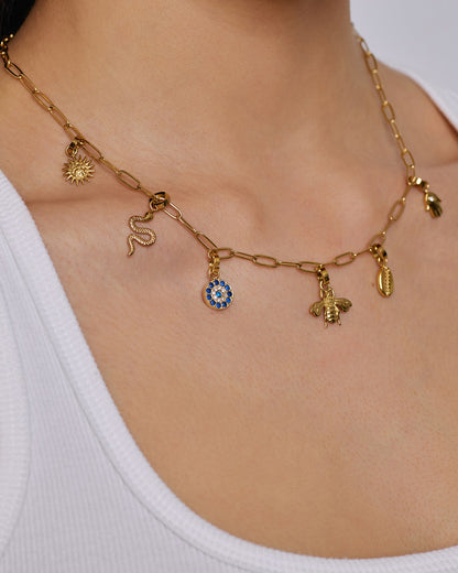 Protective Eye Gold Charm