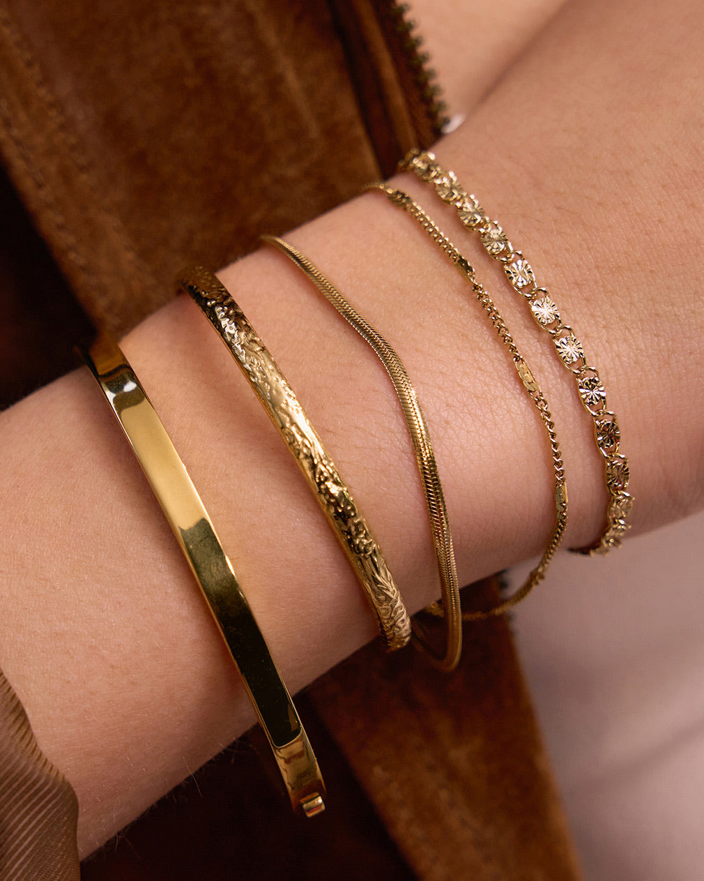 Dragon Gold Chain Bracelet