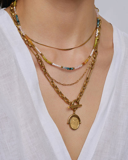 Piper Gemstone Necklace