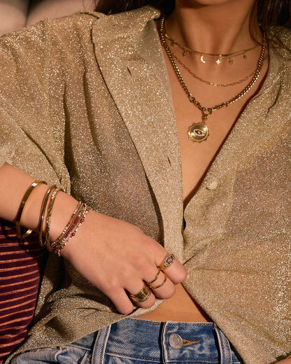 Nellie Bracelet - Burgundy