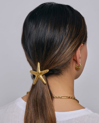 Seashells Hair Tie Bundle - Black