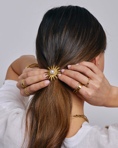 Dawn Hair Tie - Black